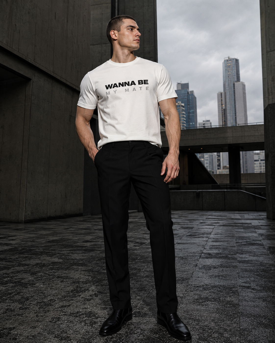 THE SCULPTED TEE